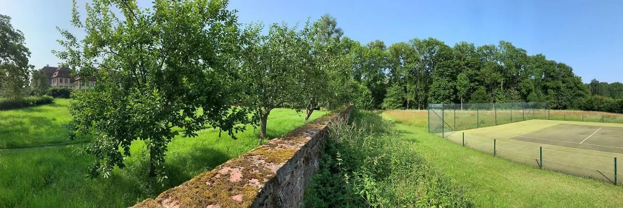 Private Apartment In Historic Castle From 1608 With Tenniscourt Zeitlofs 0*,